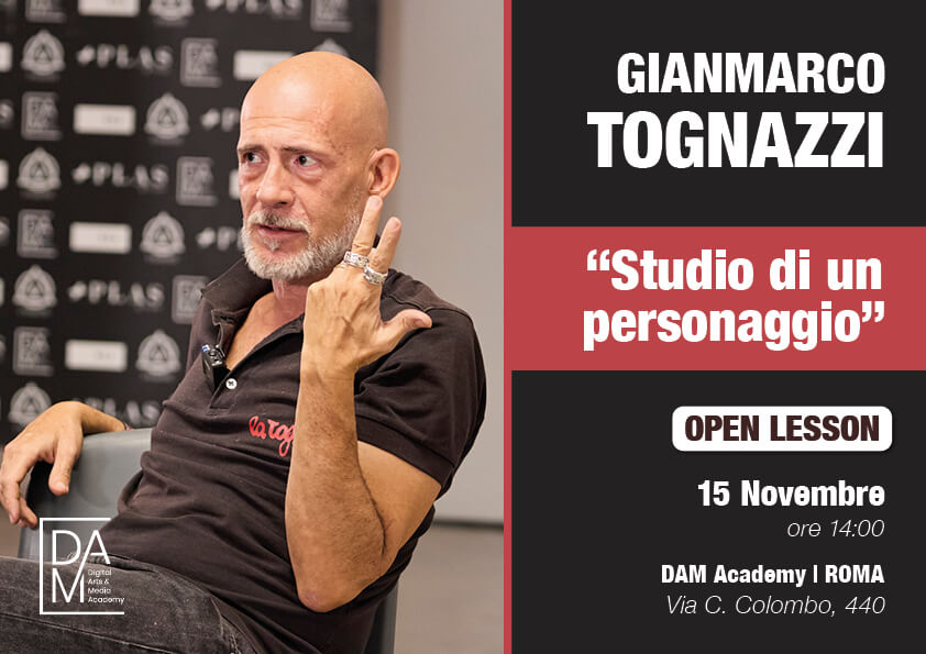 Gianmarco Tognazzi — Masterclass DAM Academy