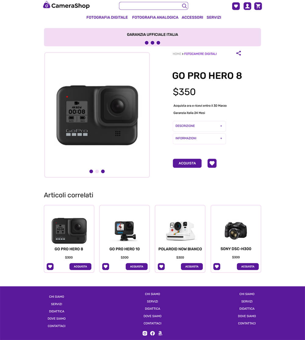 CameraShop — Giancosimo Montuori