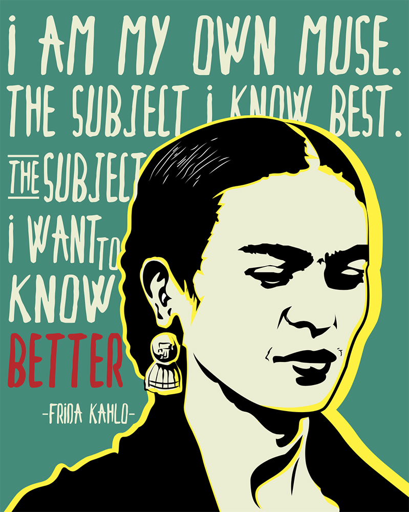 Frida Kahlo — Nawel Essousi